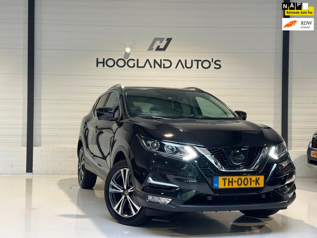Nissan Qashqai 1.2 N-Connecta 2018 55DKM NAP!, Voorwielaandrijving, Stof, Gebruikt, 4 cilinders