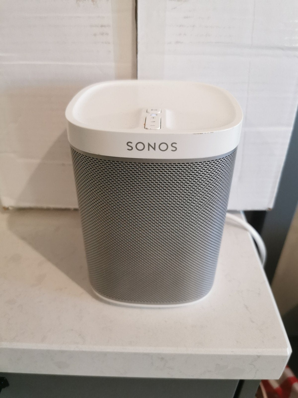Sonos Play:1 Slimme Speaker - Compact en Krachtig Geluid, Audio, Tv en Foto, Slimme speaker, Gebruikt, WiFi, Ophalen of Verzenden