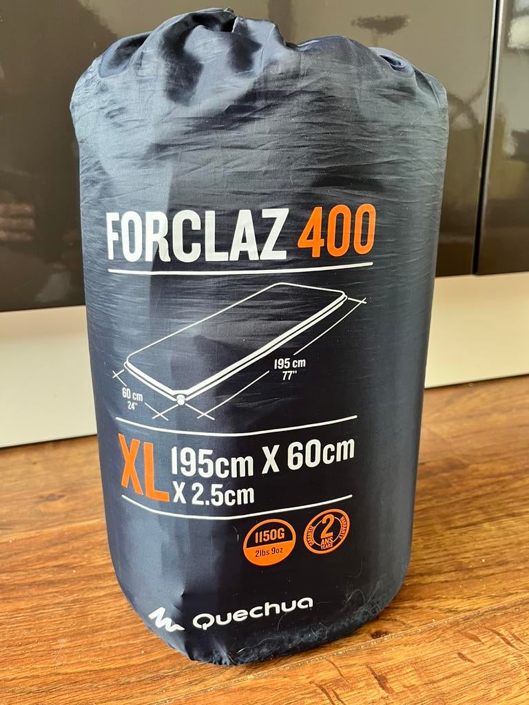 Quecha Forclaz 400 XL self inflating luchtbed/kampeer matras, Ophalen of Verzenden, Zo goed als nieuw