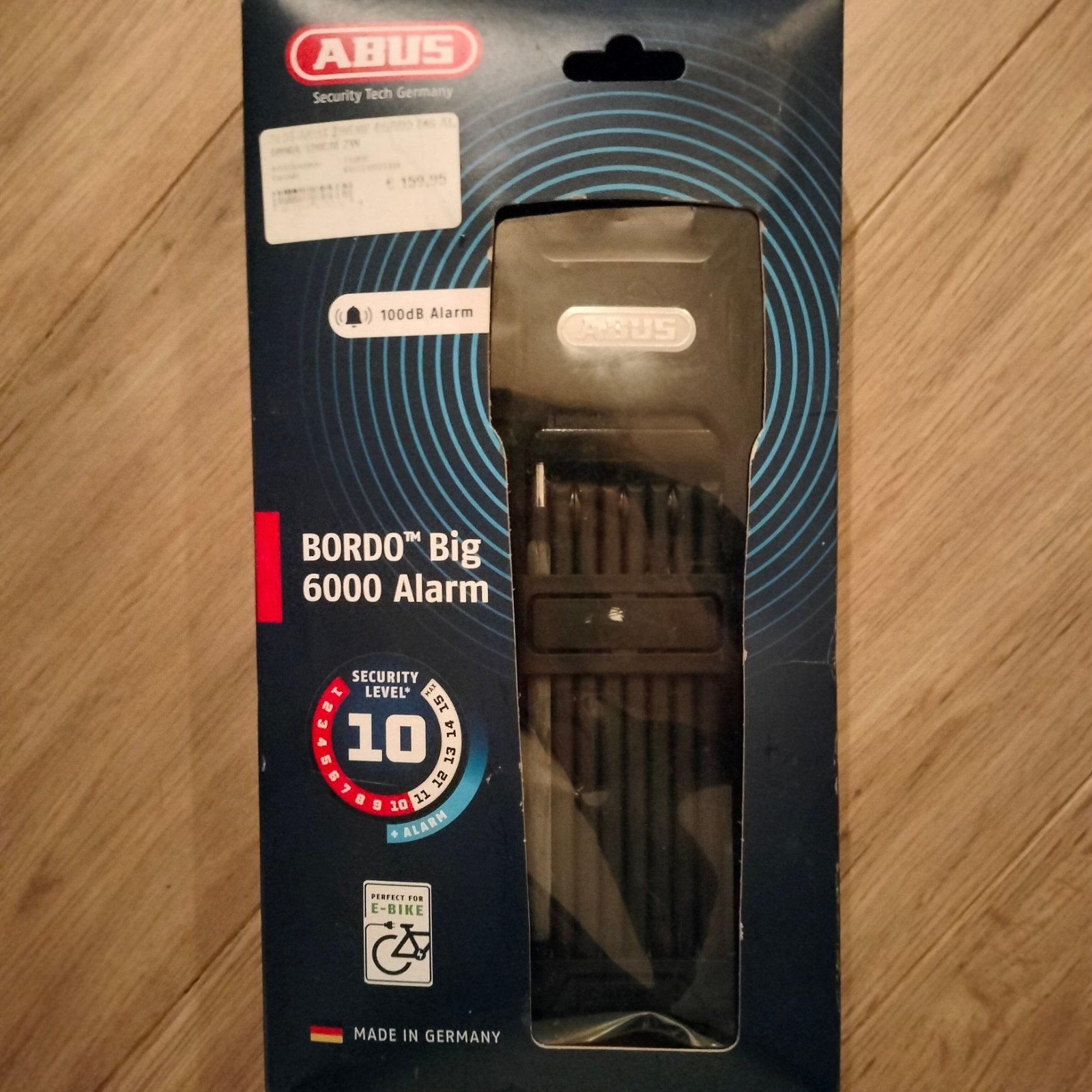 Fietsslot met alarm, Ophalen, Alarm, Nieuw, Overige fietssloten