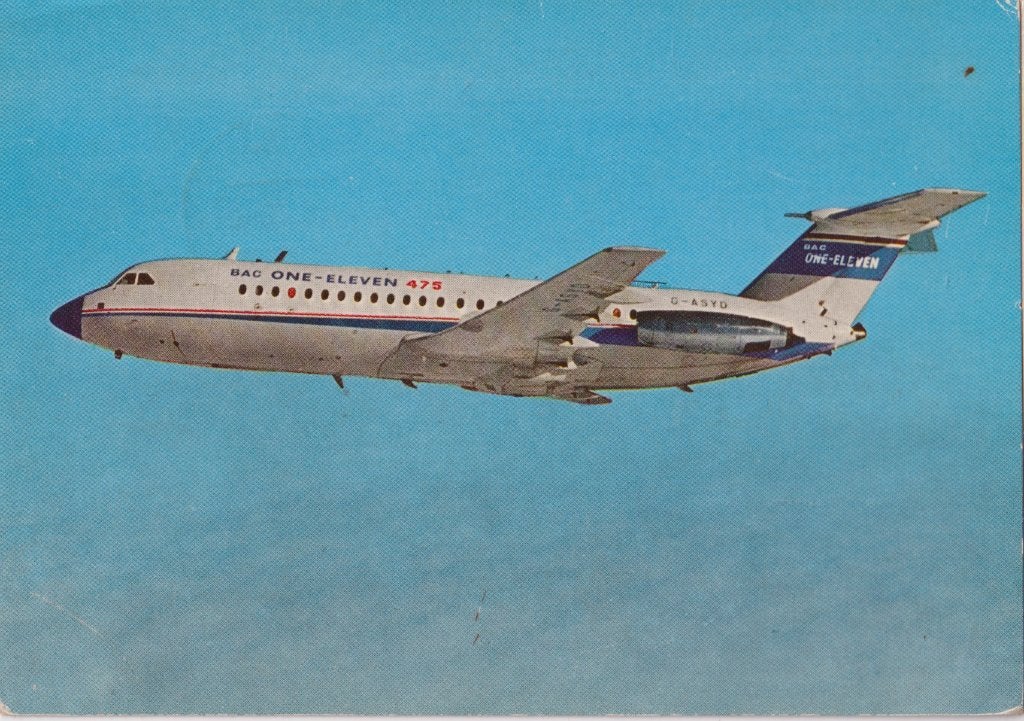 Nederlandse Antillen 1975 DC8-63 SLM-KLM vliegtuig > A'dam, Verzenden, 1960 tot 1980, Gelopen, Feest(dag)
