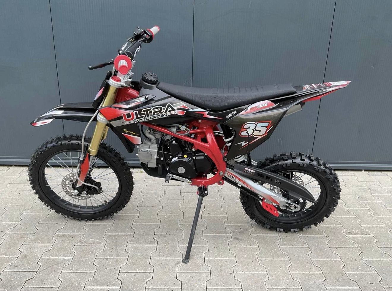 Pitbike 125cc 4t ultra in doos of gemonteerd!, Fietsen en Brommers, Minibikes, Midibikes en Pitbikes, Ophalen, Nieuw, 125 cc, Pitbike