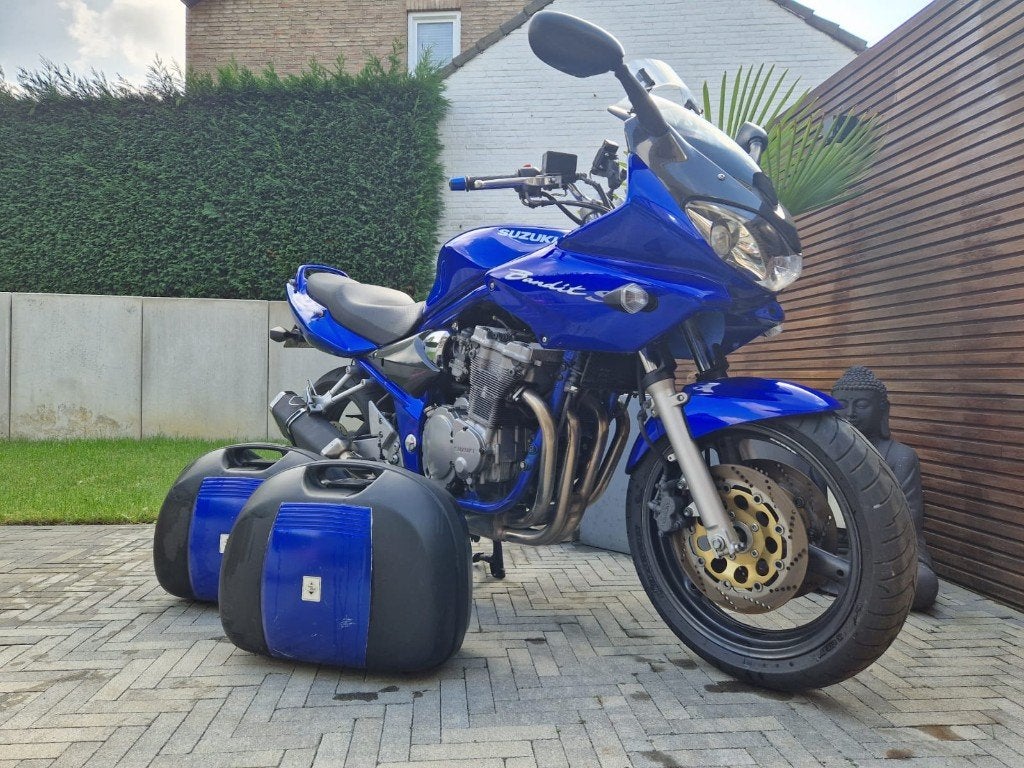 Suzuki Bandit GSF600 (2001) met zijkoffers | 58.000 km, Sportuitlaat, 4 cilinders, Motorrijbewijs A, Gebruikt