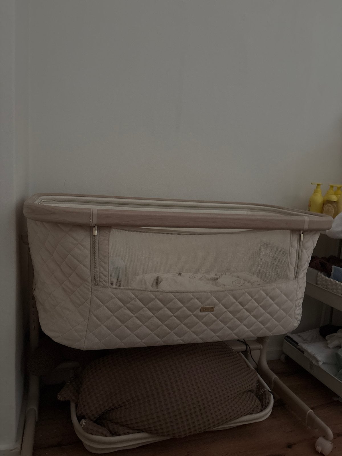 Co-sleeper Baby Park Quote met wiegfunctie en muziek, Ophalen, Zo goed als nieuw, Wieg