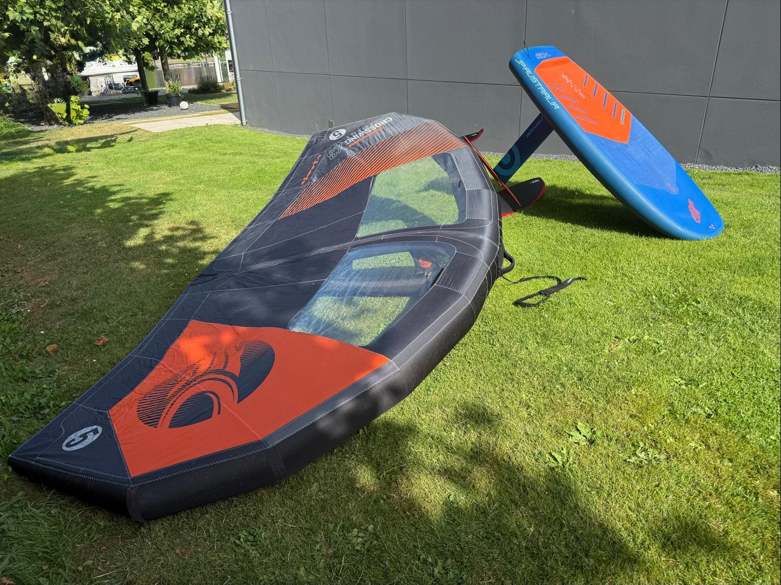 Complete Wingfoilset JP en Cabrinha - Z.G.A.N. (5x gebruikt), Watersport en Boten, Wingsurfen, Ophalen, Zo goed als nieuw