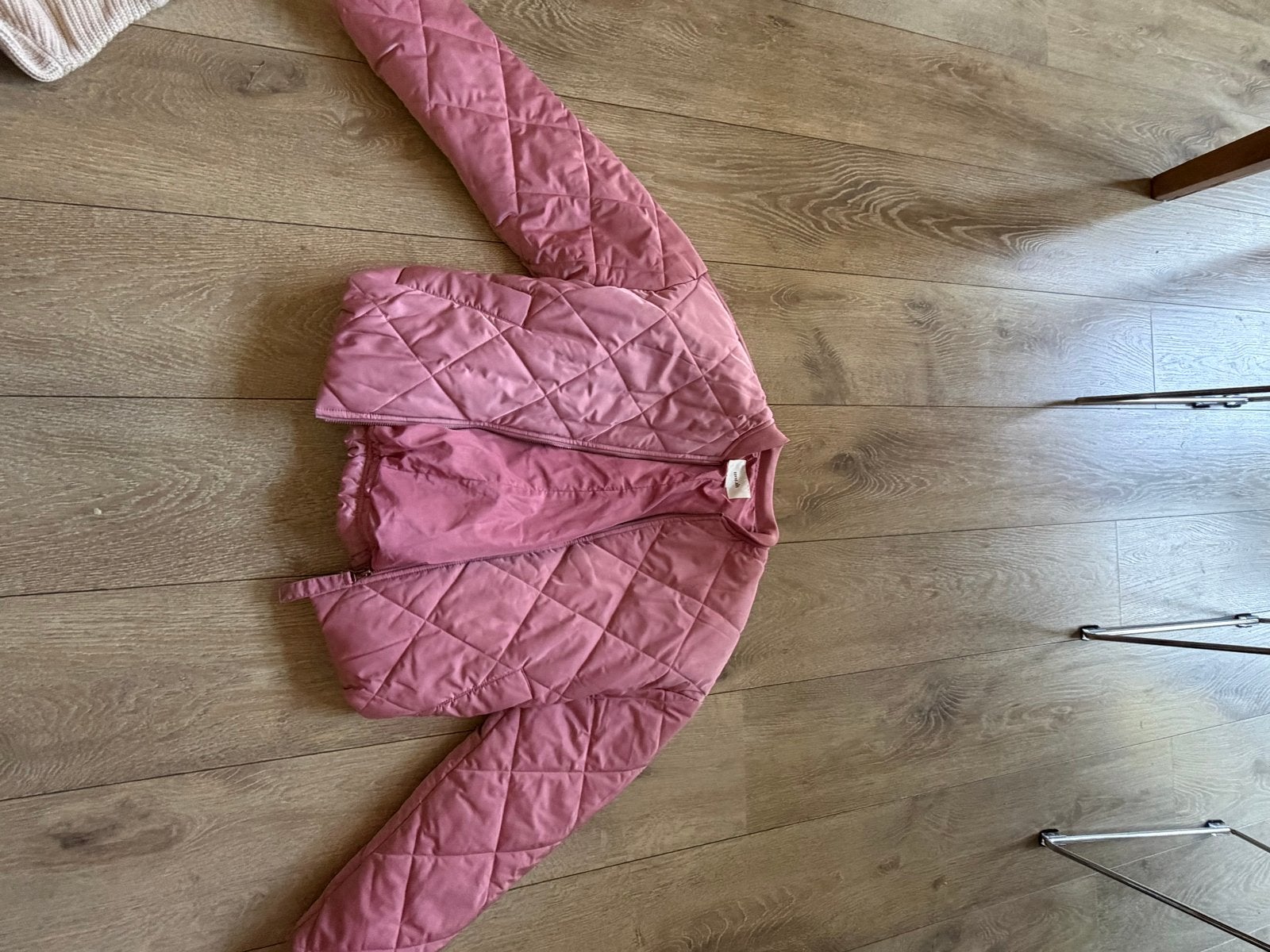 Roze gewatteerd jasje van Norah - Maat M, Ophalen of Verzenden, Zo goed als nieuw, Maat 38/40 (M), Roze