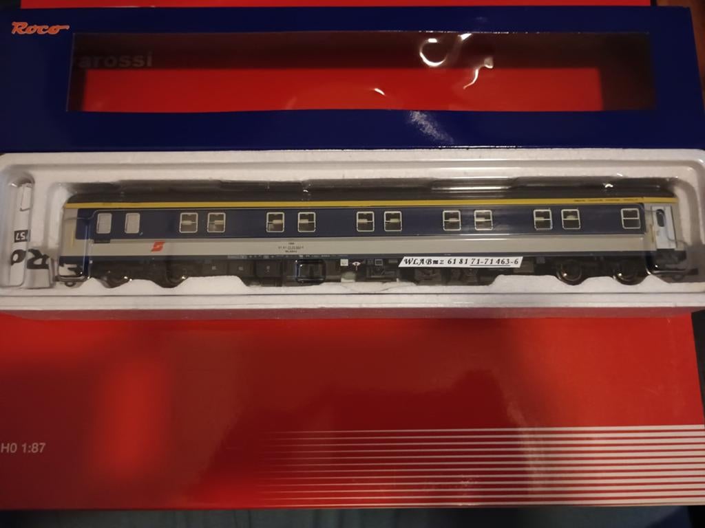 Roco ÖBB Shlafwagen, Hobby en Vrije tijd, Modeltreinen | H0, Gelijkstroom, Ophalen of Verzenden, Roco, Analoog