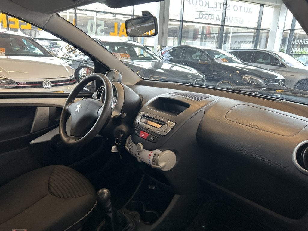 Peugeot 107 1.0 Active | Airco | LED Dagrijverlichting | Ori, Voorwielaandrijving, Euro 5, Stof, Gebruikt