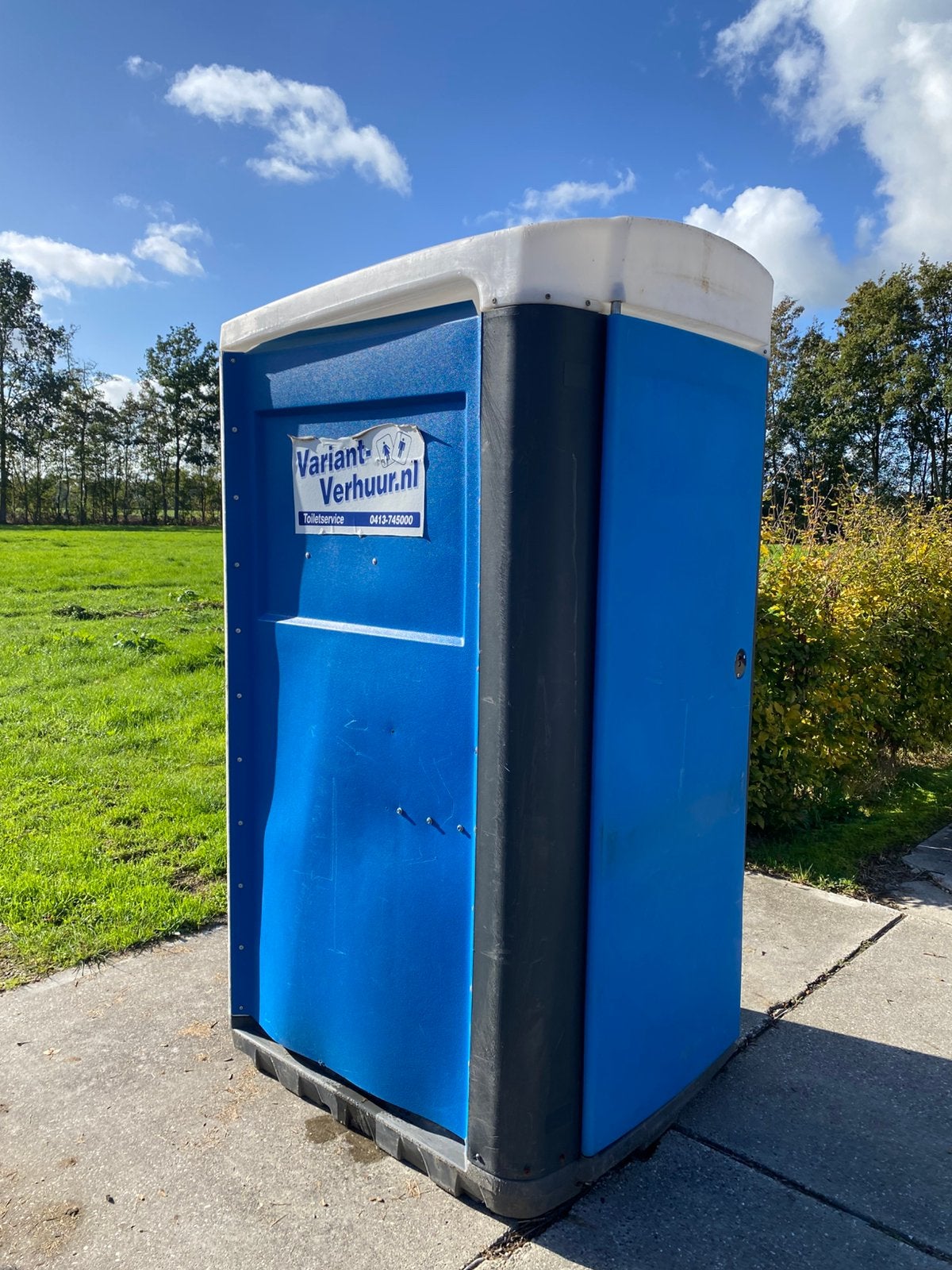 Zeer nette mobiele toilet, wc, dixi, bouw wc, Ophalen, Zo goed als nieuw