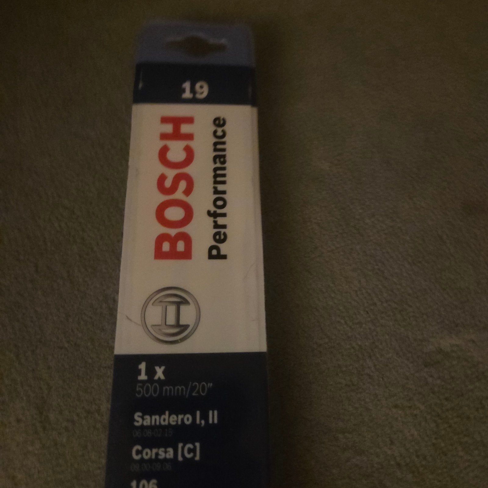 Bosch Performance Ruitenwisser 500mm/20" - Nieuw, Auto diversen, Auto-accessoires, Nieuw, Ophalen