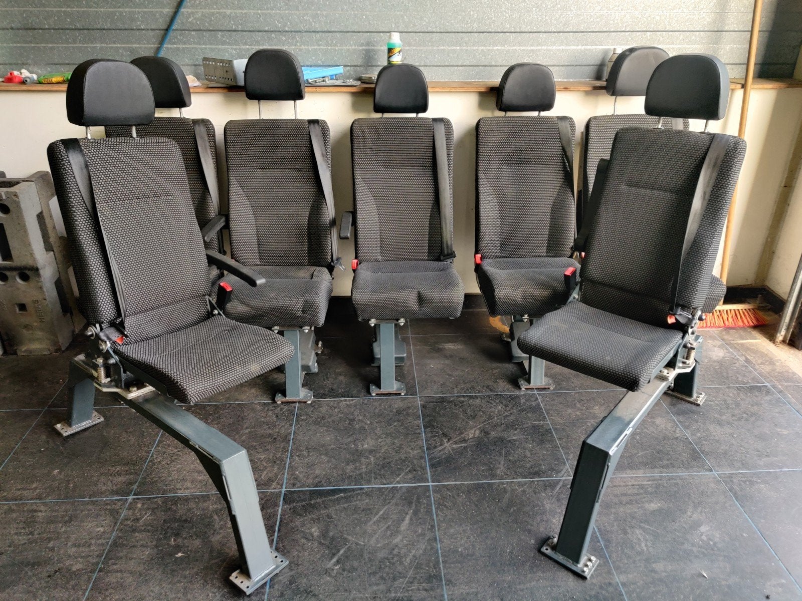 Sprinter passagiersstoelen complete set, Auto-onderdelen, Interieur en Bekleding, Ophalen