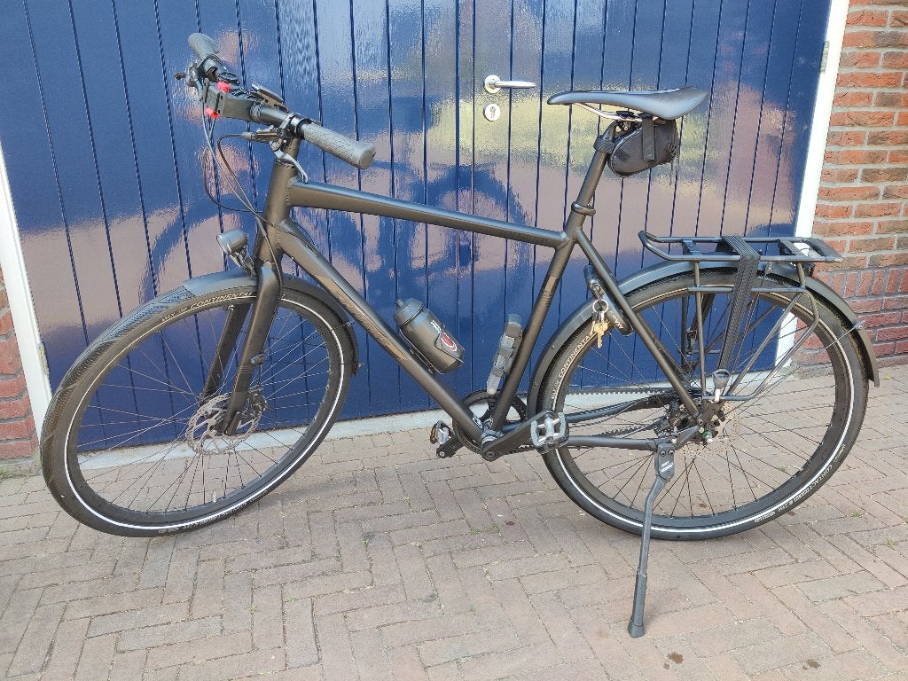 Stevens super flight lichtlopende herenfiets mt 58, Alfine, Versnellingen, Zo goed als nieuw, 57 tot 61 cm, Schijfrem