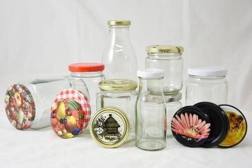 Gezocht: glazen potjes, Ophalen of Verzenden, Zo goed als nieuw, Glas, Pot, Bus of Blik