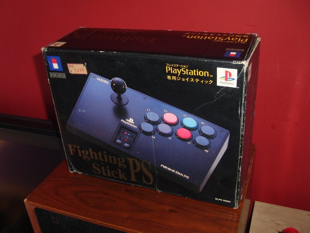 PlayStation 1 Hori Fighting Stick, Ophalen of Verzenden, Gebruikt, Controller, PlayStation 1