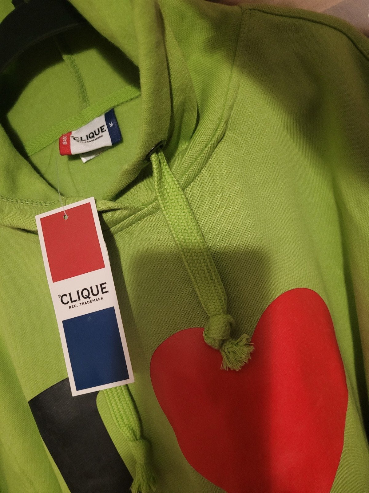 Nieuwe Clique Hoodie "I Love Tech & Data" - Maat M, Kleding | Dames, Truien en Vesten, Ophalen of Verzenden, Nieuw, Maat 38/40 (M)