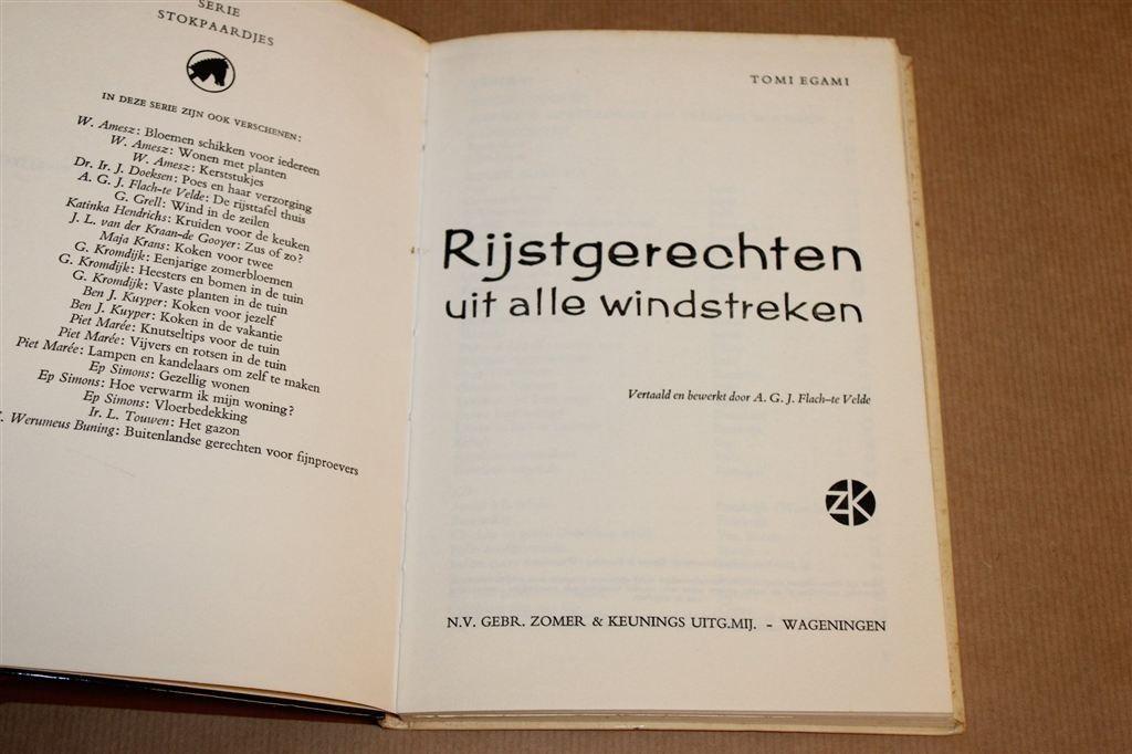 Rijstgerechten uit Alle Windstreken — Vintage Kookboek 1968, Ophalen of Verzenden, Gelezen, Italië