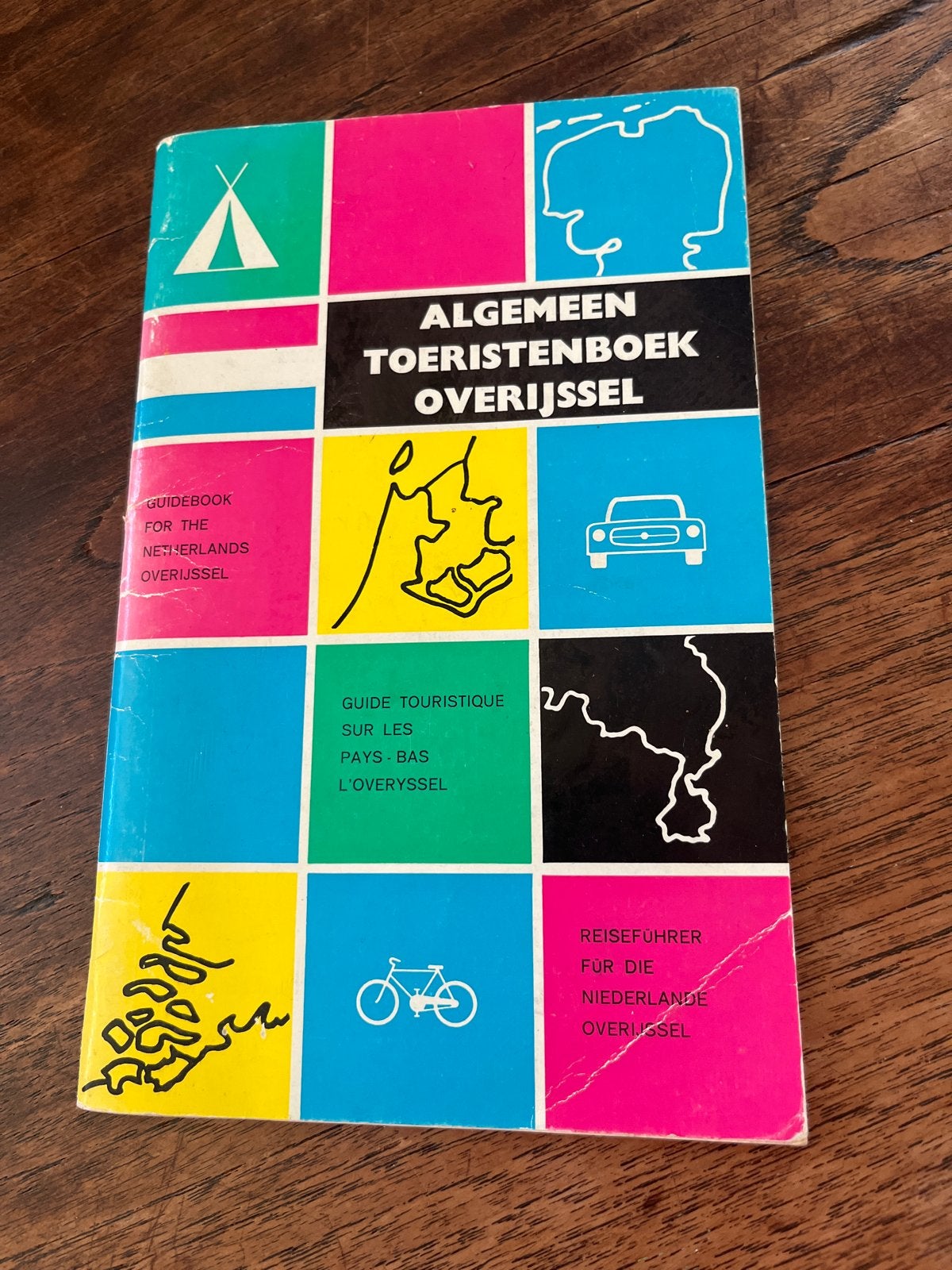 Algemeen Toeristenboek Overijssel - Vintage Reisgids, Boeken, Reisgidsen, Ophalen of Verzenden, Reisgids of -boek, Benelux, Gelezen