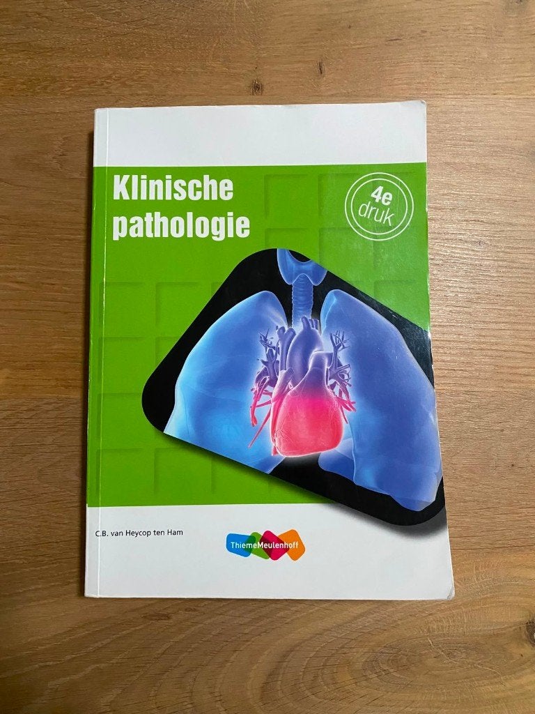 Klinische pathologie studieboek Verpleegkunde, ThiemeMeulenhoff, Ophalen of Verzenden, Zo goed als nieuw, MBO