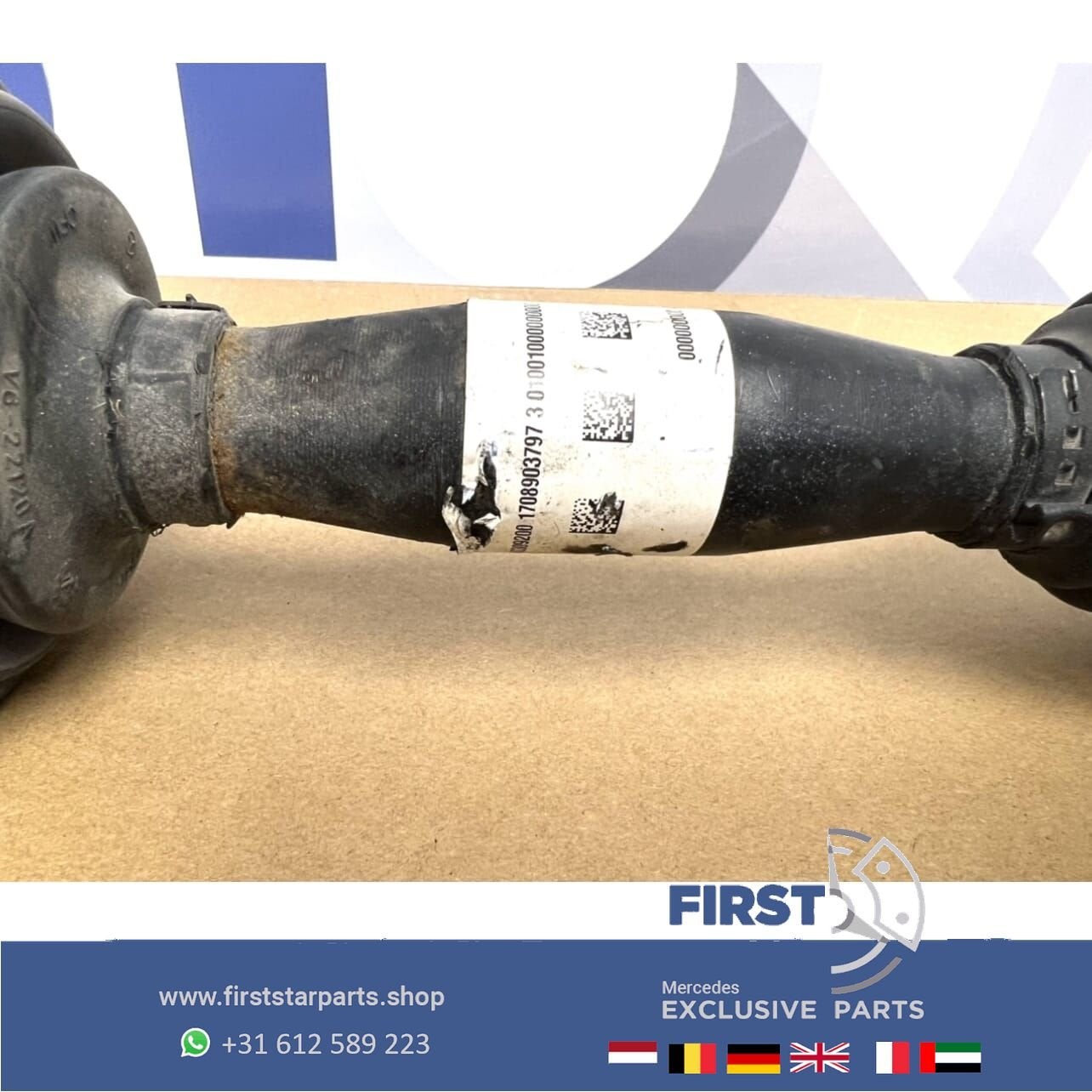 AANDRIJFAS LINKS STEEKAS W176 W246 W117 LINKS  Mercedes A B, Auto-onderdelen, Gebruikt, -, Ophalen of Verzenden, -