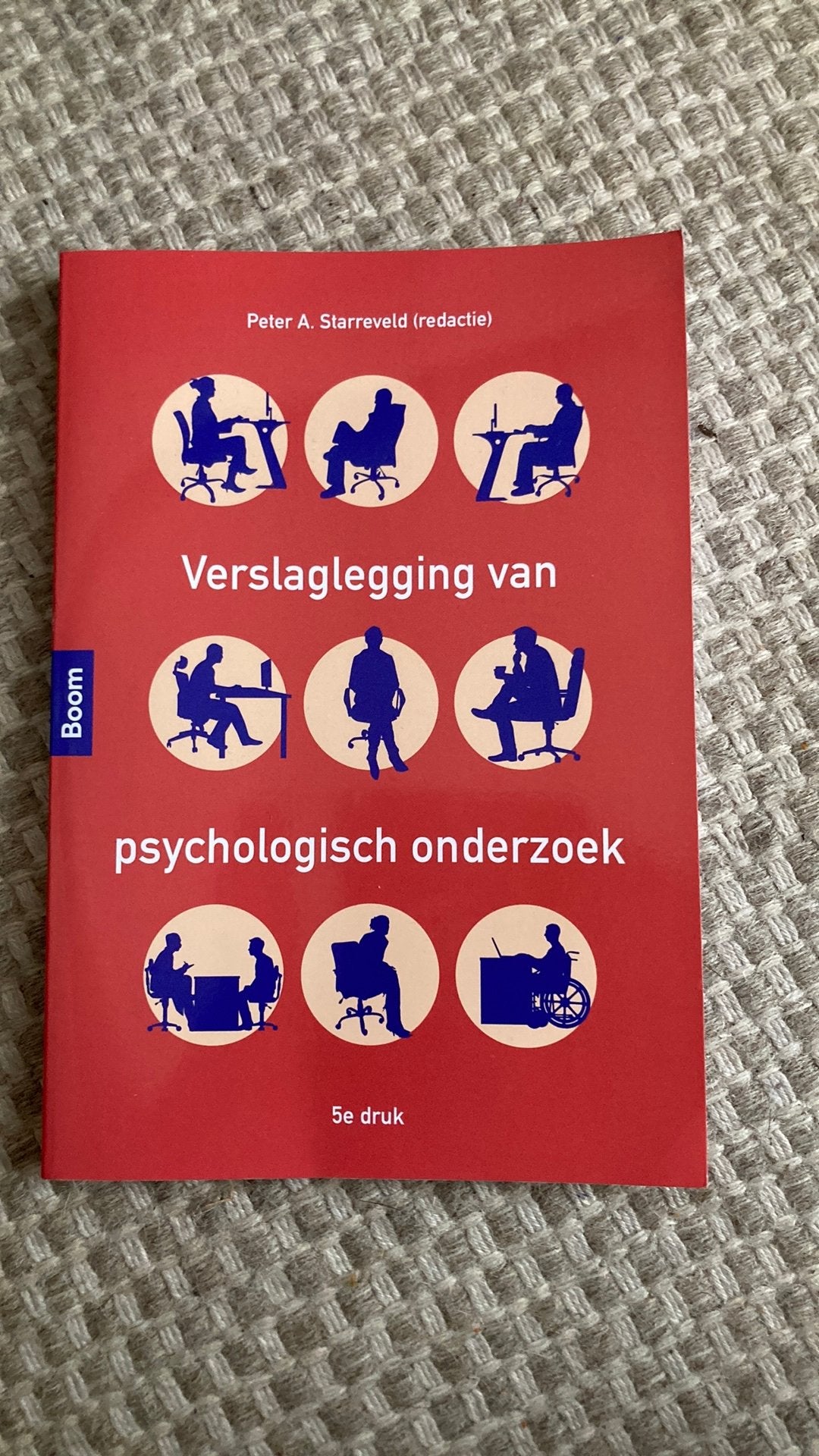 Verslaglegging van psychologisch onderzoek, Boeken, Ophalen of Verzenden, Zo goed als nieuw, Peter Starreveld, Nederlands
