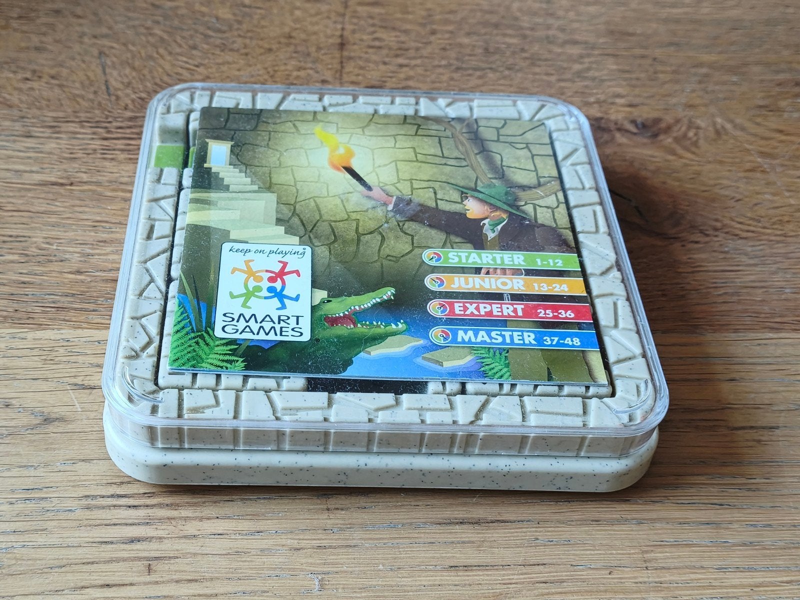 Smart Games / Smartgames - Temple Trap l puzzelspel, Ophalen of Verzenden, Zo goed als nieuw, Smart Games