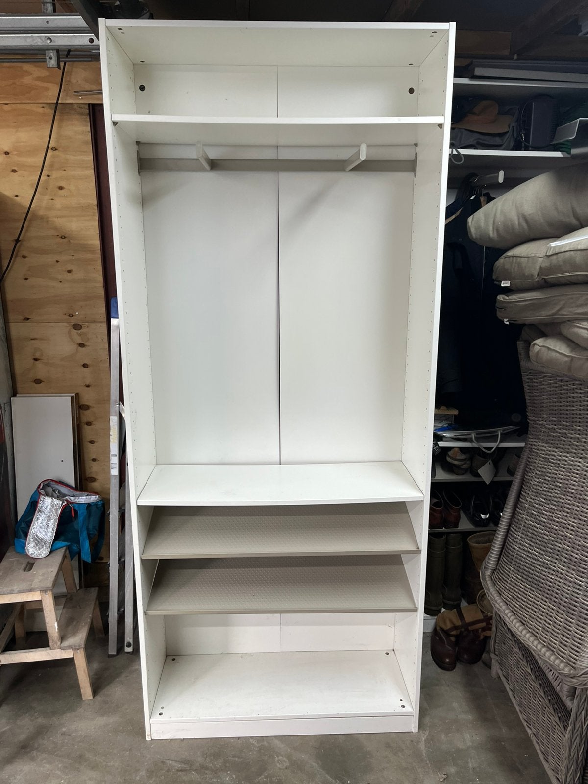 Ikea pax kast 35cm diep schoenenkast kapstok, Ophalen, Gebruikt, 200 cm of meer, Met plank(en)