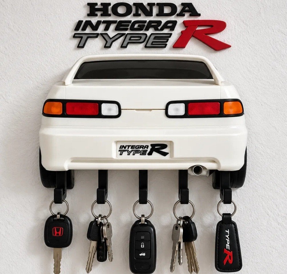 Honda Integra Type R Sleutelhouder - Diverse Kleuren, Meerkleurig, Nieuw, Kunststof, Ophalen of Verzenden