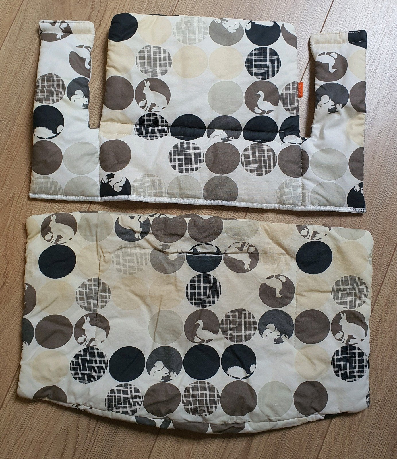 Stokke Tripp Trapp kussenset met stippenpatroon, Ophalen, Gebruikt, Meegroeistoel, Stoelverkleiner