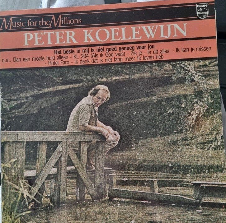 LP Peter Koelewijn - Het beste is mij niet goed genoeg voor, Ophalen of Verzenden, Gebruikt, Pop
