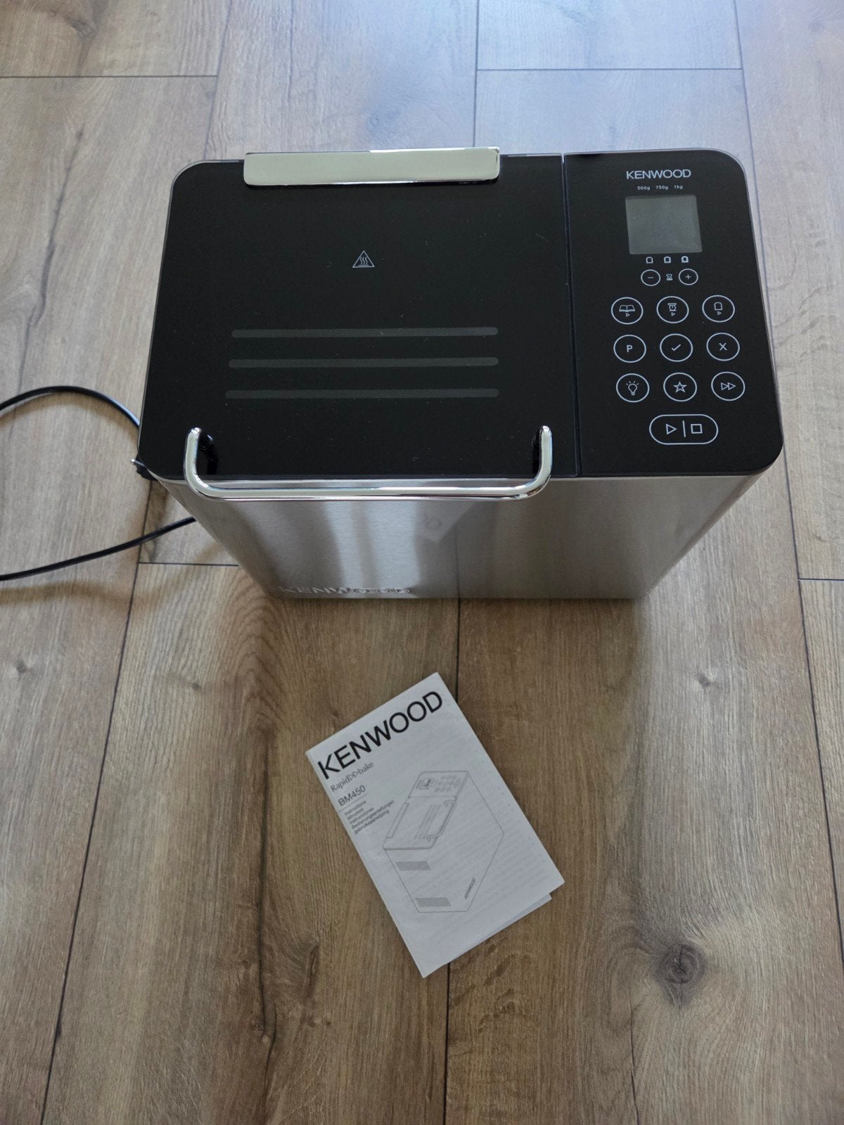 Kenwood broodbakmachine BM450, Zo goed als nieuw, Ophalen, Met timer, Kijkvenster