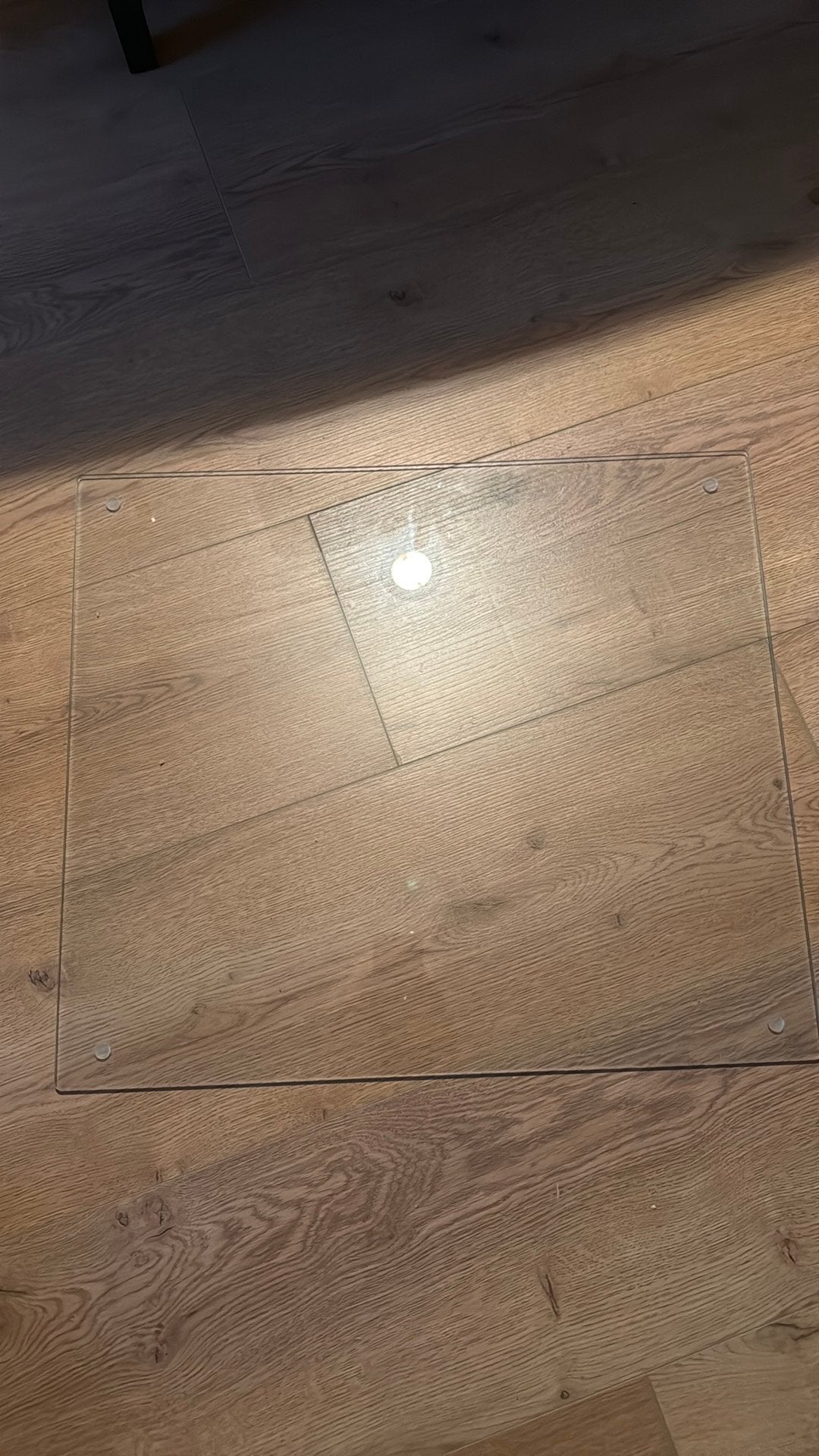 Glazen plaat vuurvast, Ophalen, Nieuw, Glas
