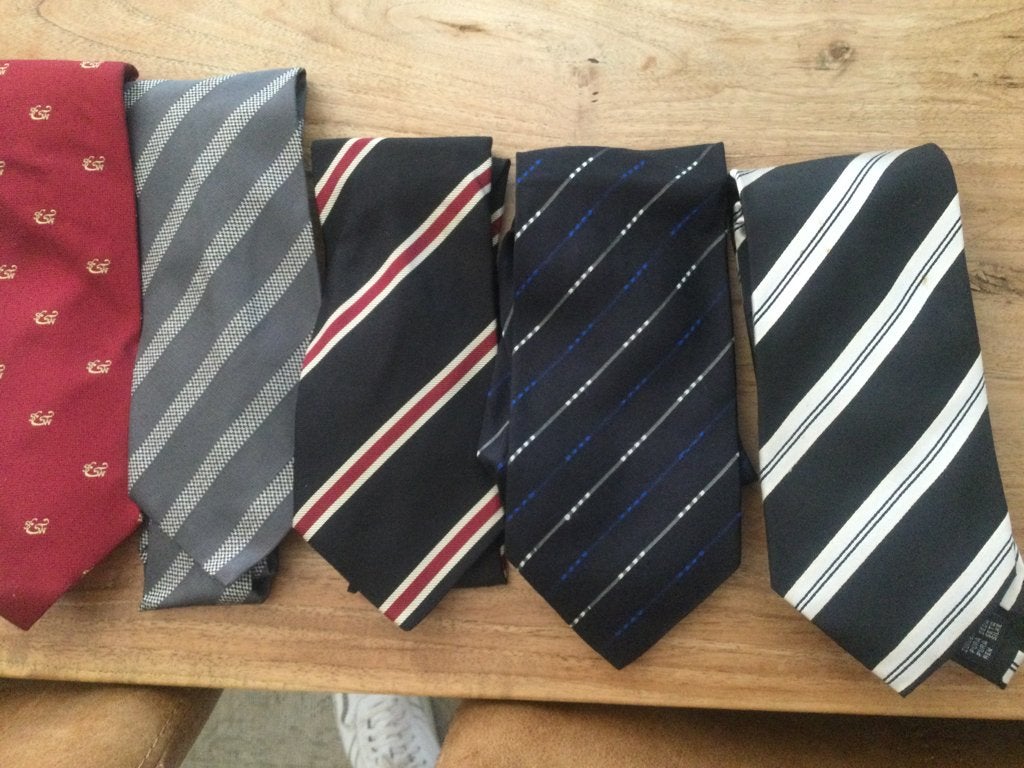 Stropdassen, Kleding | Heren, Ophalen of Verzenden, Zo goed als nieuw, Meerkleurig, Met patroon