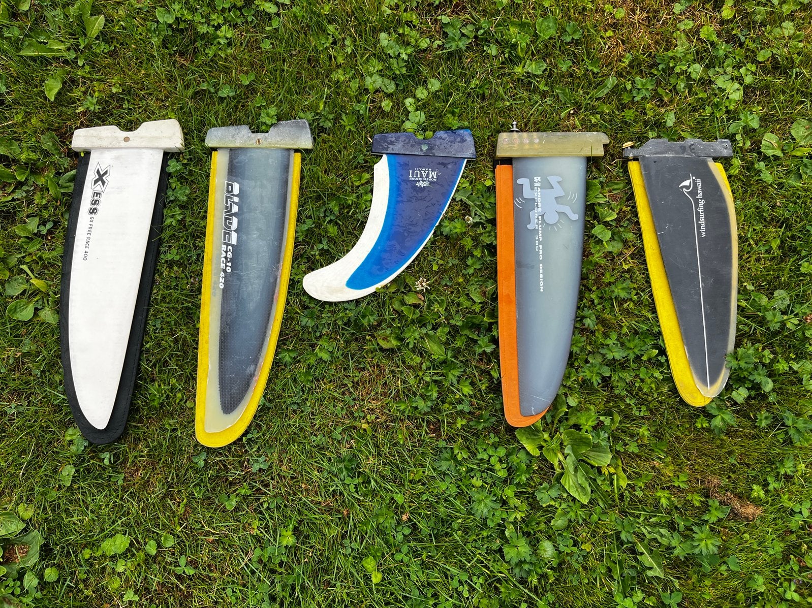 Windsurf vinnen, Watersport en Boten, Ophalen of Verzenden, Gebruikt, Vin, Met draagtas