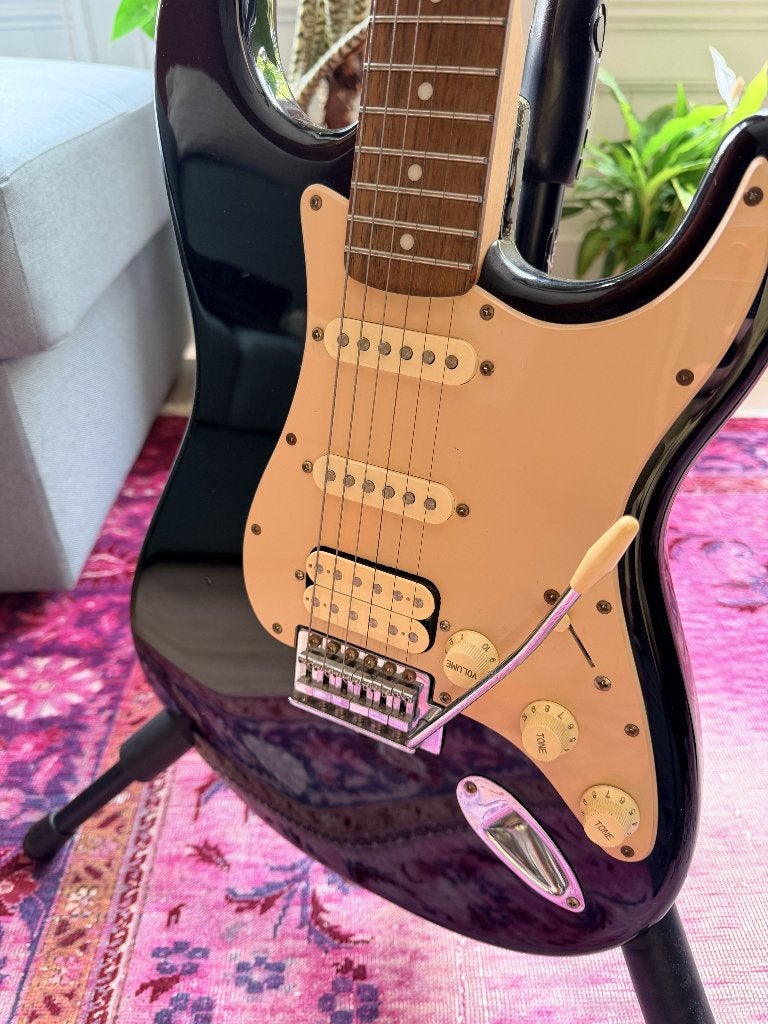 Squier Affinity Stratocaster Elektrische Gitaar, Ophalen, Gebruikt, Solid body, Fender