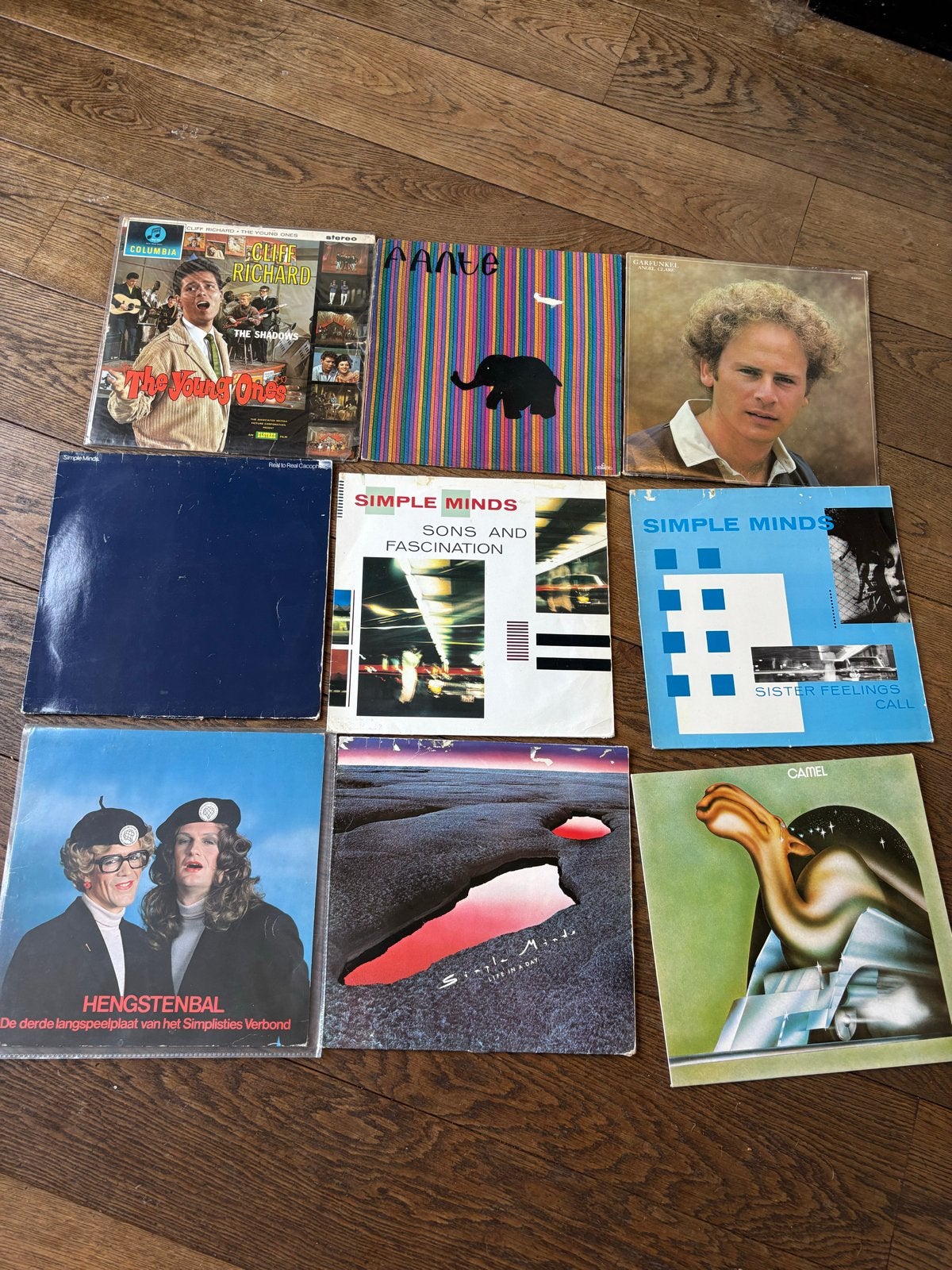 LP's: Joost Belinfante Cliff Richard, Simple Minds, Camel, LP, Gebruikt, Pop, Ophalen of Verzenden
