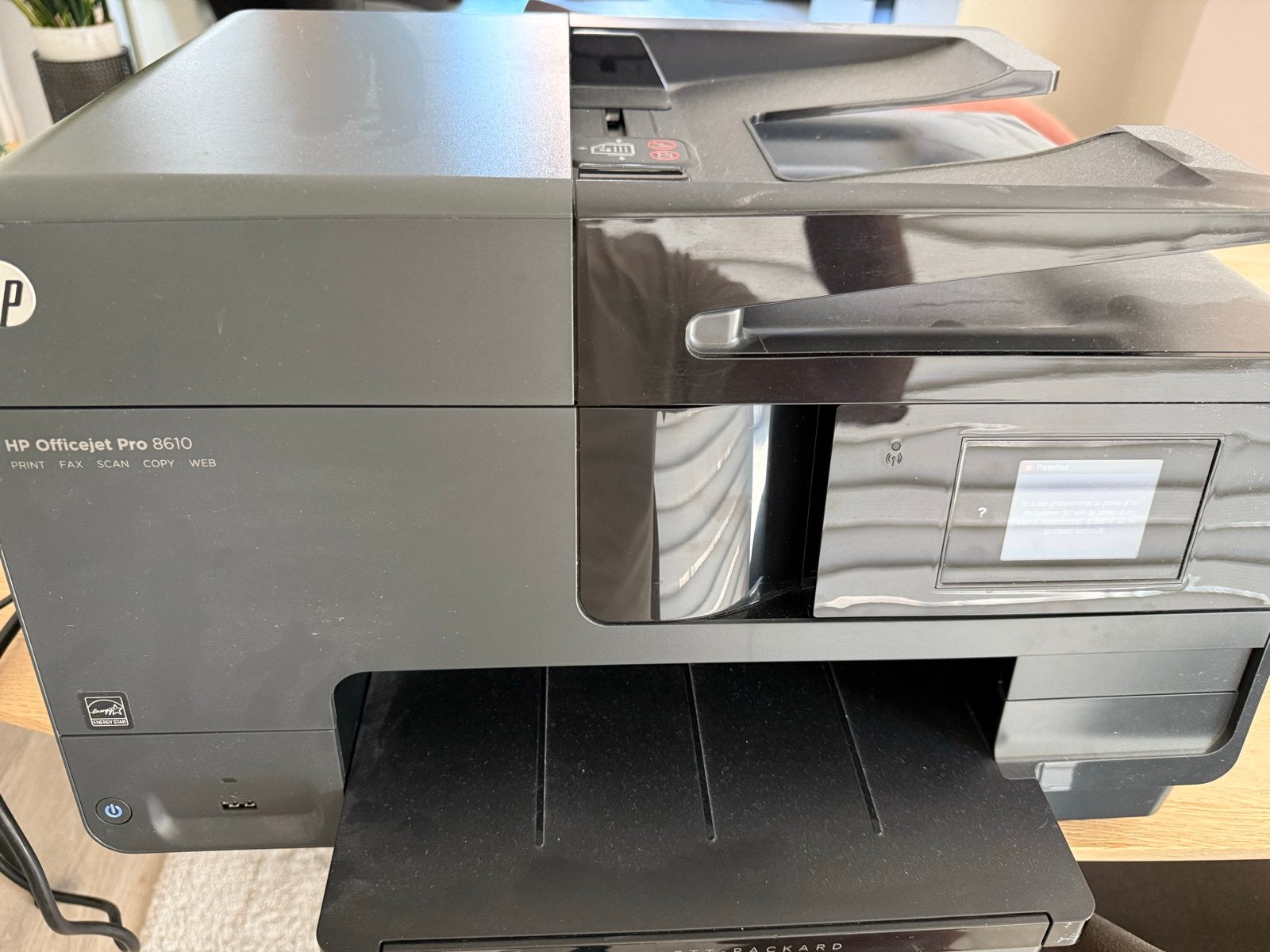 HP Officejet Pro 8610 met printfout - voor de handige Harry, Computers en Software, Printers, Ophalen, Faxen, Inkjetprinter, All-in-one