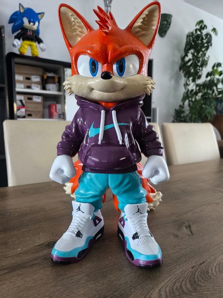 Tails van Sonic - 3d print, Ophalen of Verzenden, Nieuw, Fantasy
