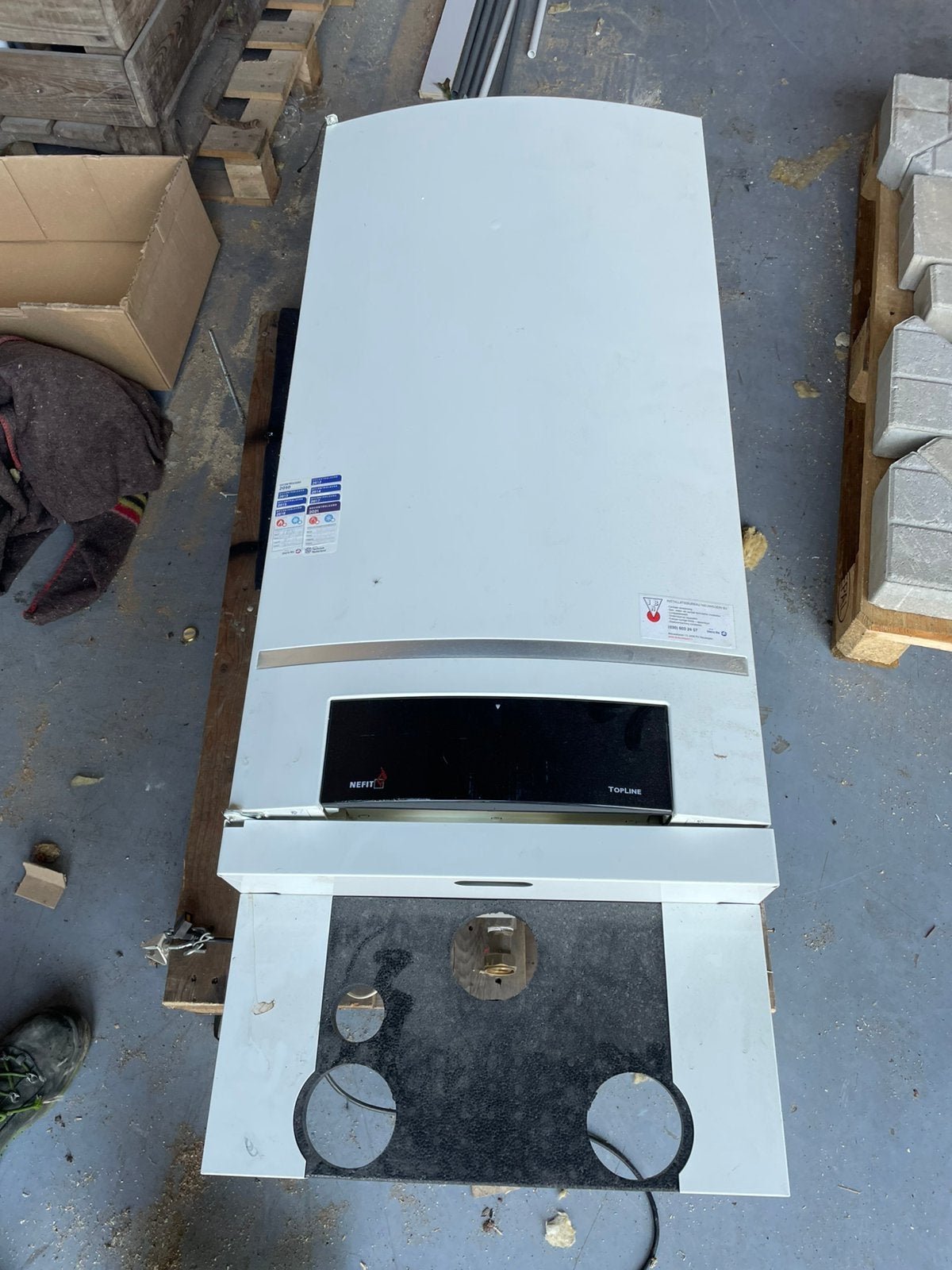 Nefit topline HR 70 CV toestel, Ophalen, 30 tot 80 cm, Cv-ketel of Combi-ketel, Minder dan 60 cm