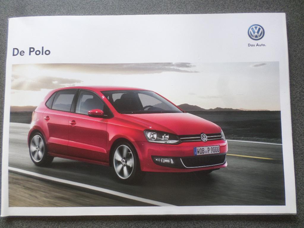 Volkswagen VW Polo  & GT & GTI & Cross Polo 2013 Brochure, Ophalen of Verzenden, Zo goed als nieuw, Volkswagen
