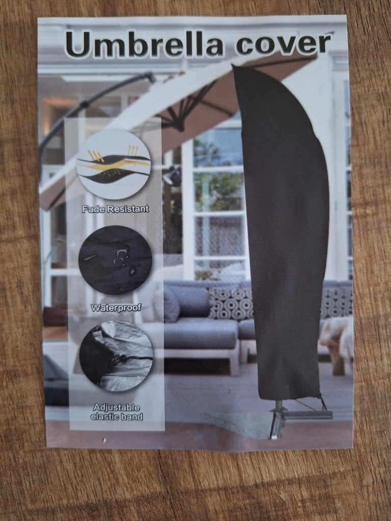 Parasolhoes, Nieuw!, Tuin en Terras, Nieuw, Ophalen of Verzenden, Waterdicht, Minder dan 1 meter