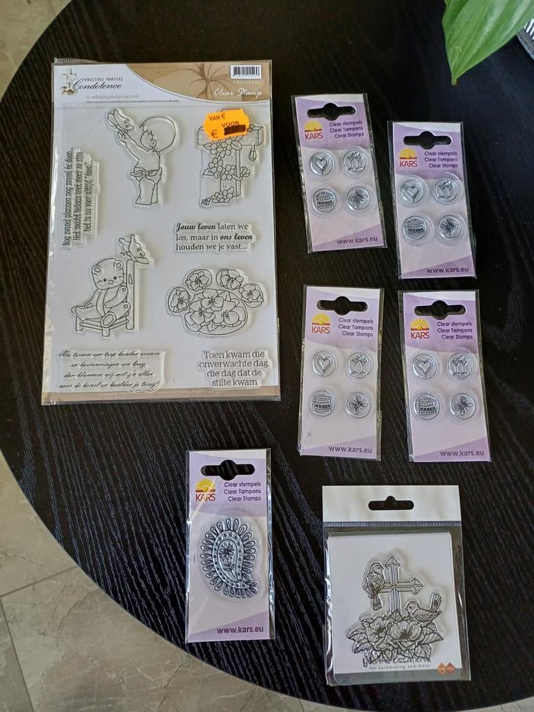 Clear stempels,één koop., Hobby en Vrije tijd, Stempelen, Ophalen of Verzenden, Nieuw, Clearstamp