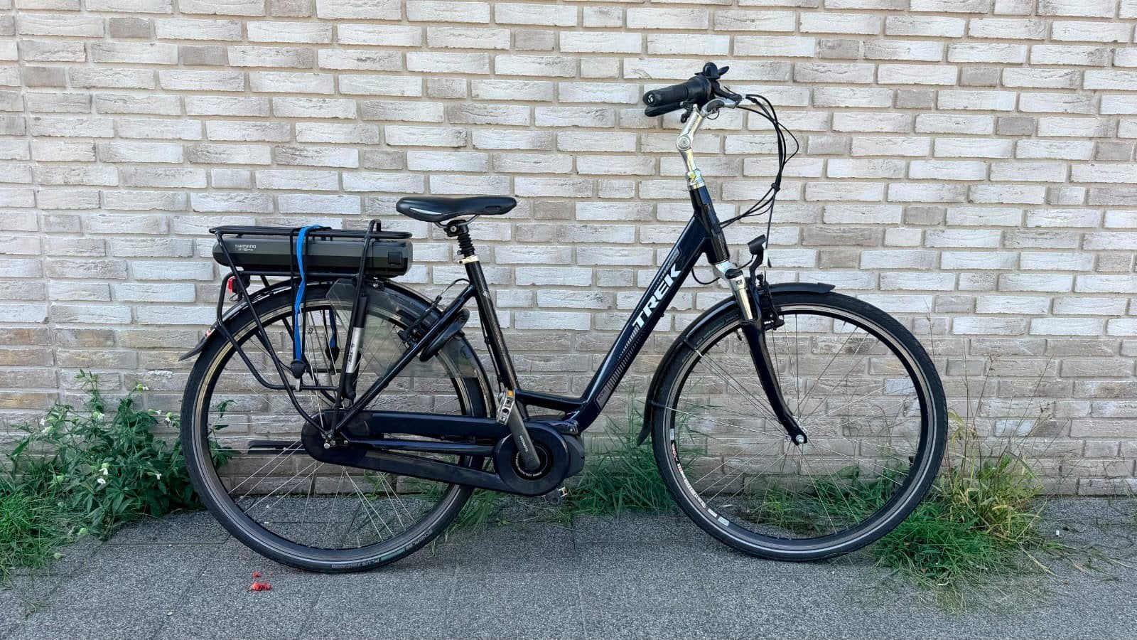 Elektrische Trek LM400 Middenmotor, 53 tot 56 cm, (Extra) lage instap, Zo goed als nieuw, Ophalen