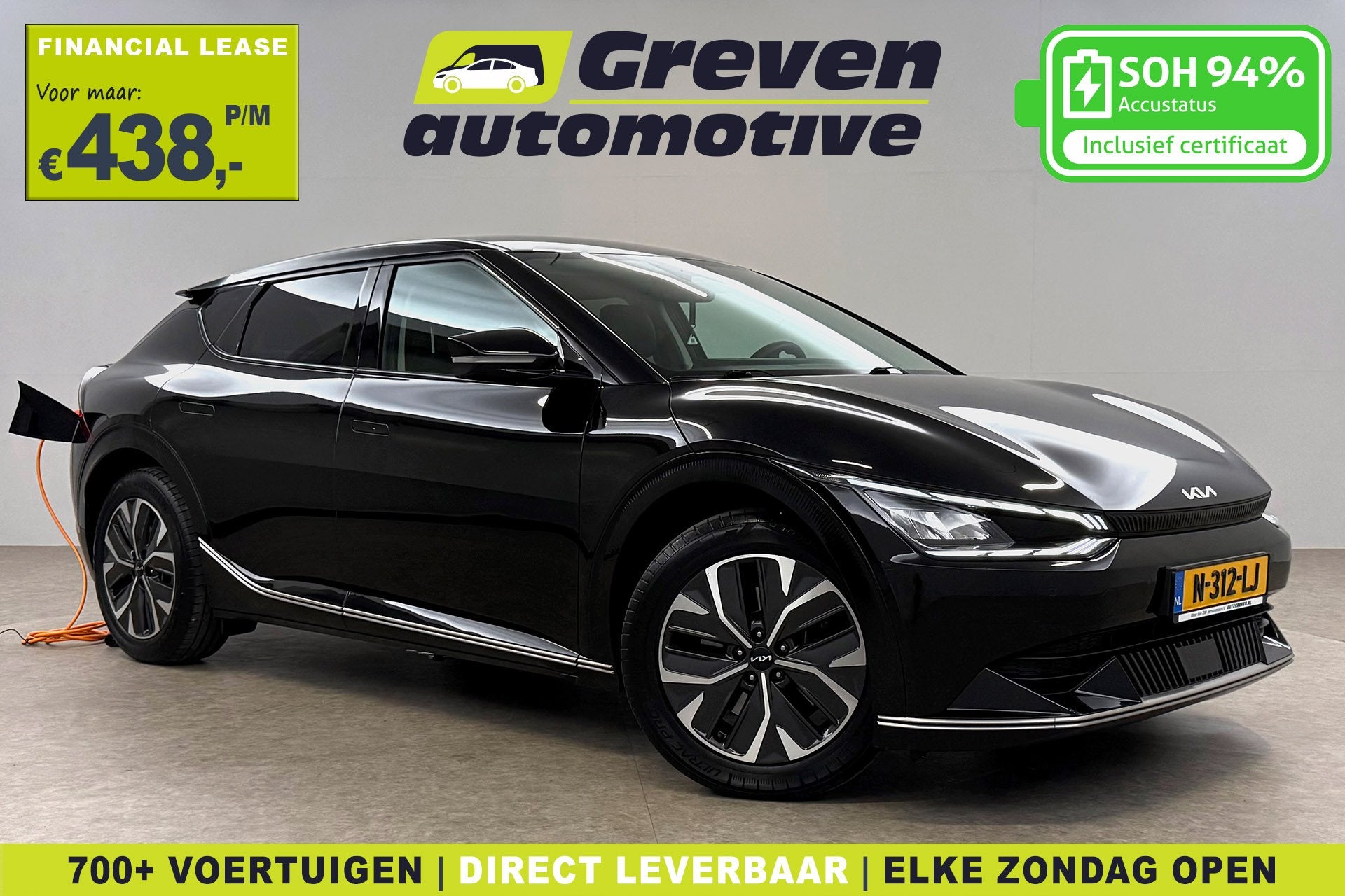 Kia Ev6 Plus 77.4 kWh | Snelladen | SOH 94% | Virtual | Came