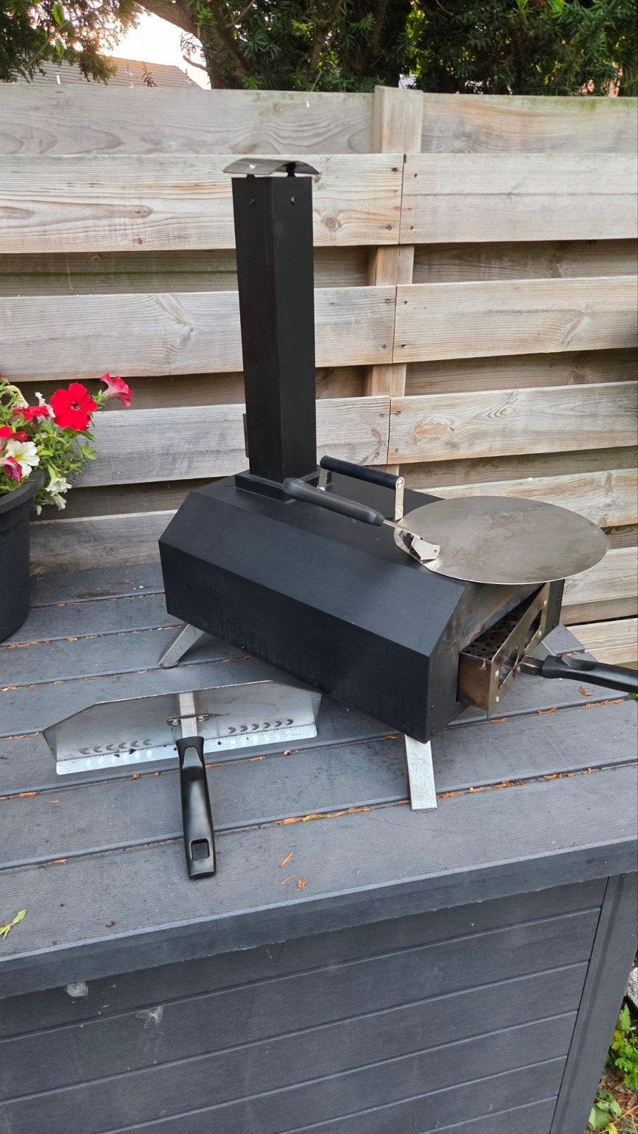 Pizzaoven (pallet/hout) - Perfect voor buiten koken!, Ophalen, Gebruikt, Onbekend