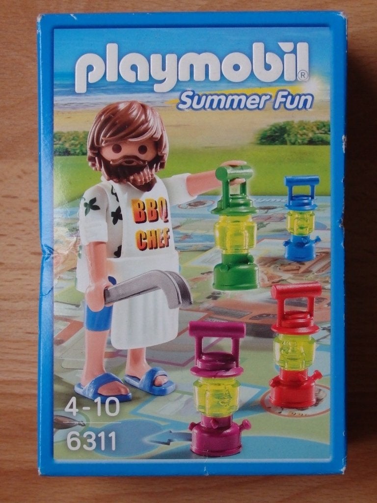 Playmobil spel "Wirwar op de camping! nr. 6311, Ophalen of Verzenden, Gebruikt, Playmobil