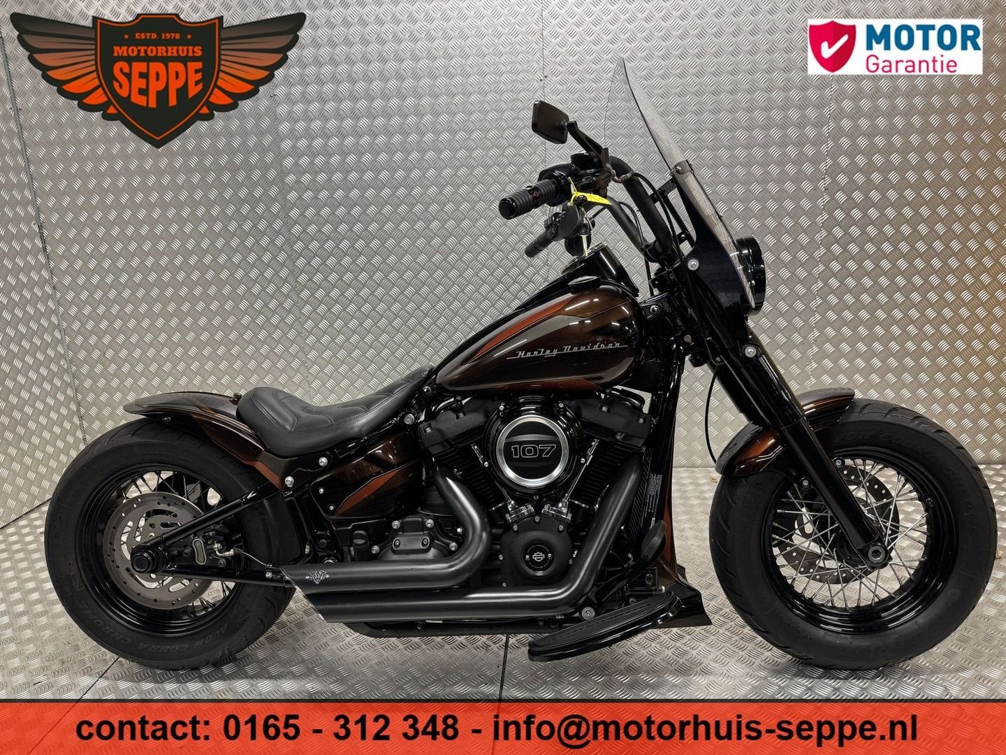 HARLEY-DAVIDSON SOFTAIL SLIM FLSL Fully Custom, Motoren, 2 cilinders, Bedrijf, Onbekend, Meer dan 35 kW