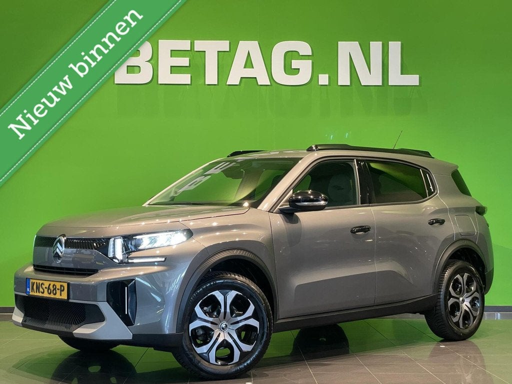 Citroen C3 Aircross 1.2 Hybrid 145pk Plus | Apple/Android |, Auto's, Citroën, Stof, Euro 6, 1199 cc, Bedrijf