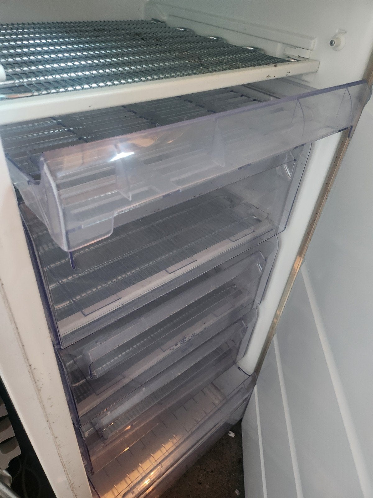 Vriezer met 5 ruimtes, 4 ladebakken, Witgoed en Apparatuur, Vriezers en Diepvrieskisten, Ophalen, Gebruikt, Minder dan 60 cm