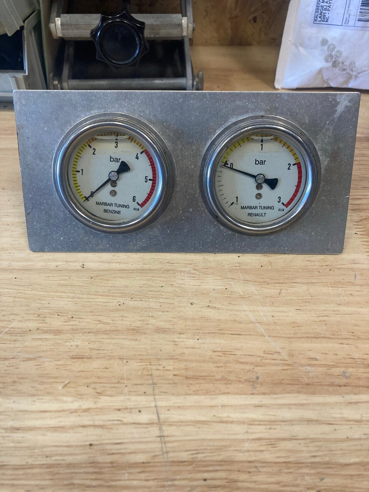 Renault Sport Marbar Tuning Benzine- en Turbodrukmeters, Ophalen of Verzenden, Gebruikt, Renault