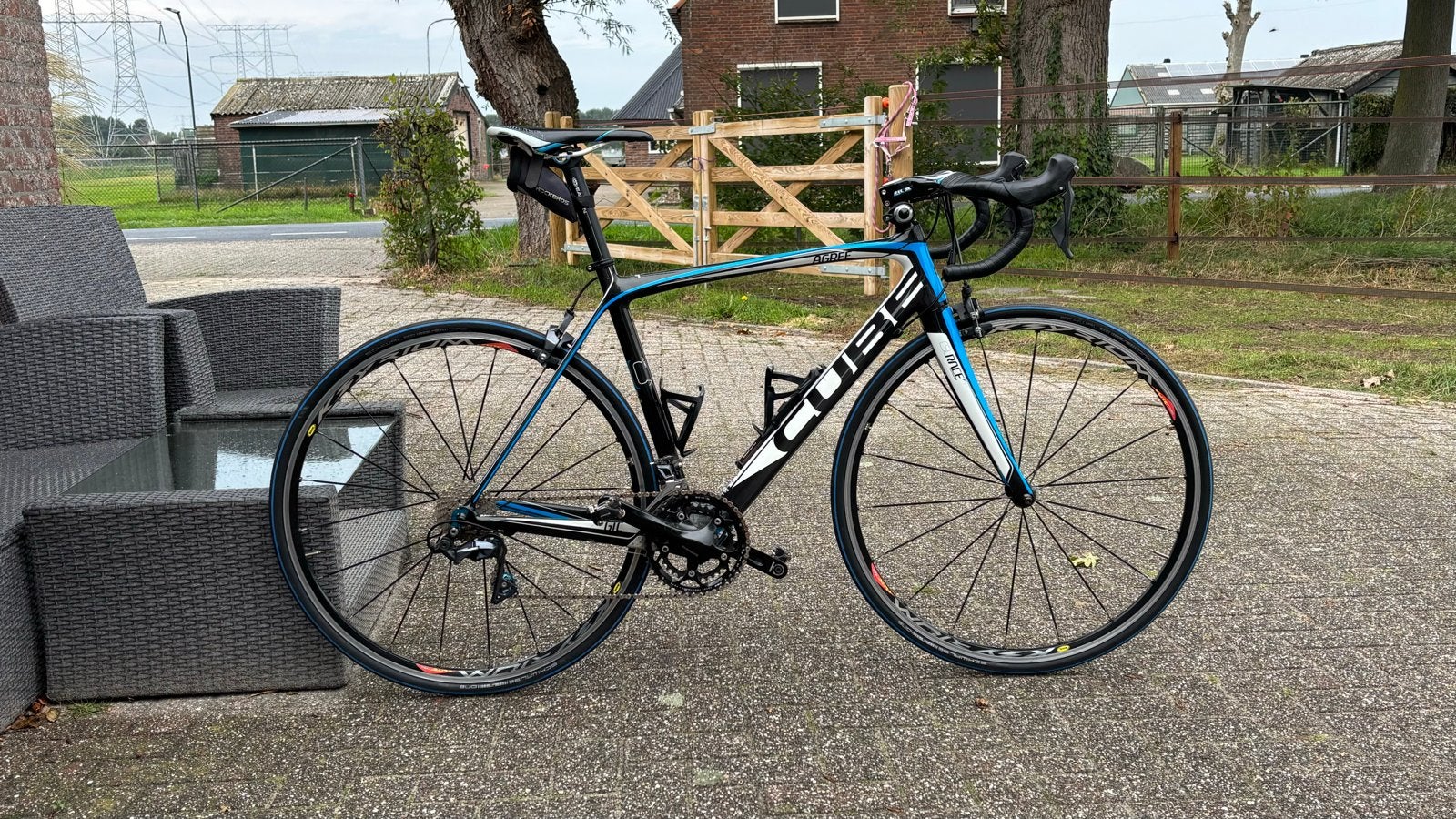 Cube GTC Carbon Racefiets - Mavic Ksyrium & Schwalbe One, Fietsen en Brommers, Gebruikt, Carbon, Velgrem, 53 tot 57 cm